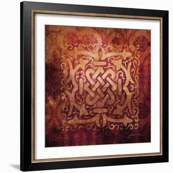 Antiquity Tiles IV-James Burghardt-Framed Art Print