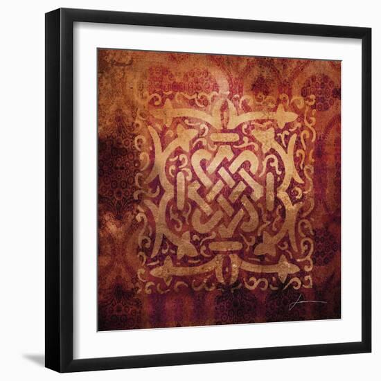 Antiquity Tiles IV-James Burghardt-Framed Art Print