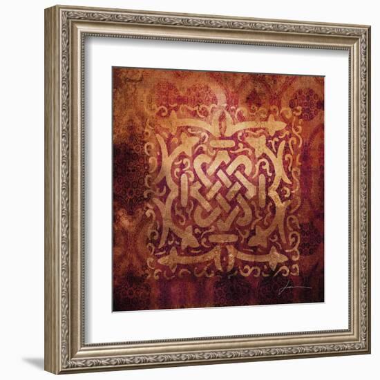 Antiquity Tiles IV-James Burghardt-Framed Art Print