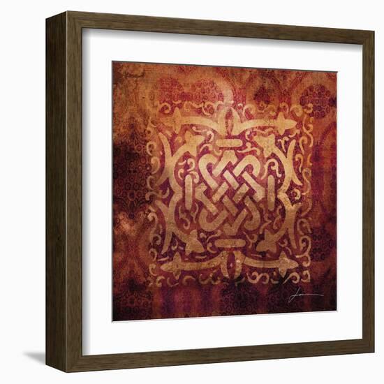 Antiquity Tiles IV-James Burghardt-Framed Art Print