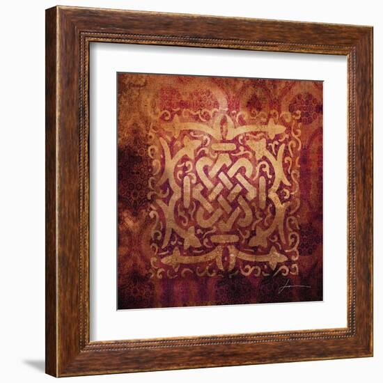 Antiquity Tiles IV-James Burghardt-Framed Art Print