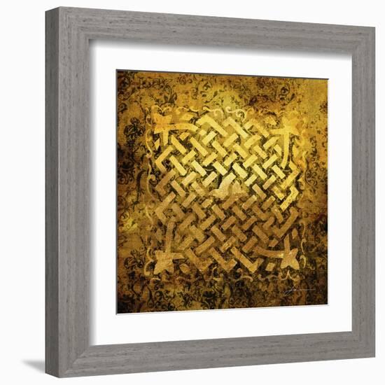 Antiquity Tiles V-James Burghardt-Framed Art Print