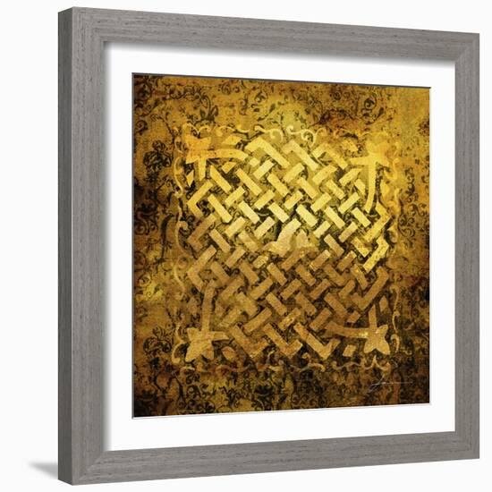 Antiquity Tiles V-James Burghardt-Framed Art Print