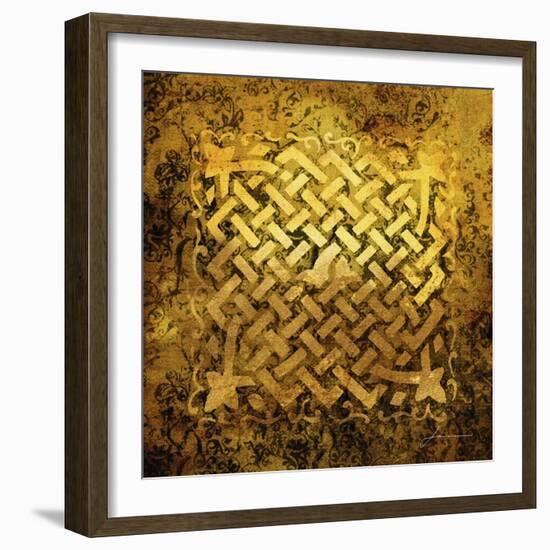 Antiquity Tiles V-James Burghardt-Framed Art Print