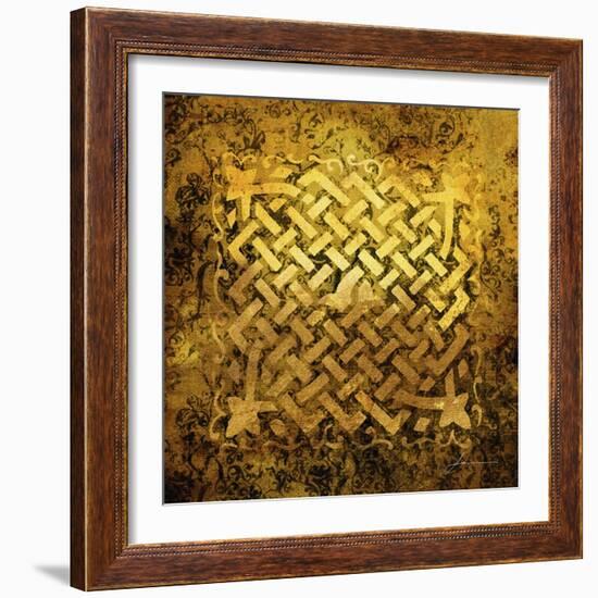 Antiquity Tiles V-James Burghardt-Framed Art Print