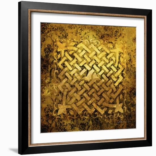 Antiquity Tiles V-James Burghardt-Framed Art Print