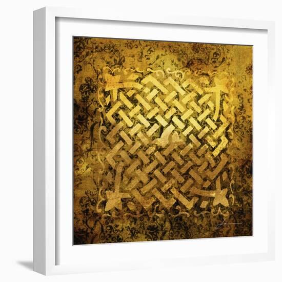 Antiquity Tiles V-James Burghardt-Framed Art Print