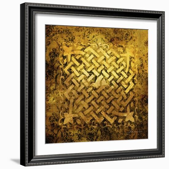 Antiquity Tiles V-James Burghardt-Framed Art Print