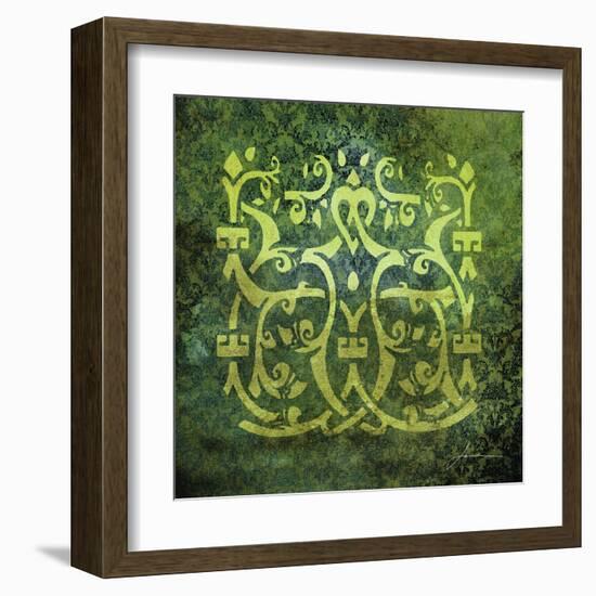 Antiquity Tiles VI-James Burghardt-Framed Art Print