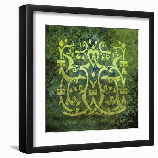 Antiquity Tiles VI-James Burghardt-Framed Art Print