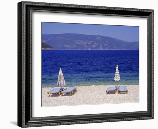 Antisamos Beach, Cephalonia, Ionian Islands, Greece, Europe-Jonathan Hodson-Framed Photographic Print