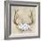 Antlers and Flowers-Marilyn Dunlap-Framed Art Print