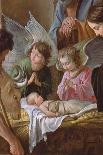 The Adoration of the Shepherds, C.1638 (Detail)-Antoine And Louis & Mathieu Le Nain-Framed Giclee Print