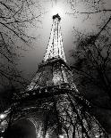Tour Eiffel, Pleine Lune-Antoine Carrara-Framed Art Print