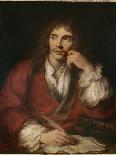 Molière à sa table de travail-Antoine Coypel-Giclee Print