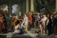 Abraham Sacrificing (Oil on Canvas)-Antoine Coypel-Giclee Print