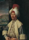 Portrait of Charles Gravier Count of Vergennes and French Ambassador, in Turkish Attire-Antoine de Favray-Giclee Print