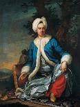 Portrait of an European in Turkish Costume, Second Half of the 18th C-Antoine de Favray-Giclee Print