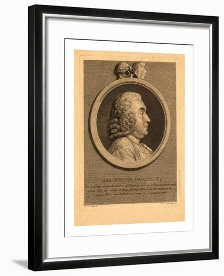 Antoine De Parcieux, Des Academies Royales Des Sciences De France, 1703, Died 1768, Sculp., 1777-null-Framed Giclee Print