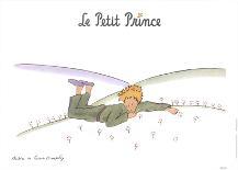 Le Petit Prince reveur-Antoine de Saint Exupery-Mounted Art Print