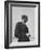 Antoine De Saint-Exupery Smoking a Cigarette-Hansel Mieth-Framed Photographic Print