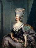 Portrait of Marie Louise of Savoy (1749-179), Princess of Lamballe-Antoine-François Callet-Framed Giclee Print