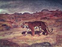 Two Jaguars from Peru-Antoine-Louis Barye-Giclee Print