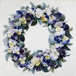 A Garland of Pansies-Antoine Pascal-Giclee Print