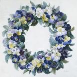 A Garland of Pansies-Antoine Pascal-Giclee Print