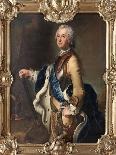 Portrait of Baron Von Erlach with His Family, C1710-Antoine Pesne-Framed Giclee Print