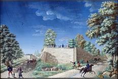 View of the Trou D'Enfer Farm Between Saint-Germain and Marly, C.1810-Antoine Pierre Mongin-Laminated Giclee Print