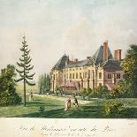 View of Malmaison from the Orangery, Engraved by Nicolas Chapuy, C.1810S-Antoine Pierre Mongin-Mounted Giclee Print