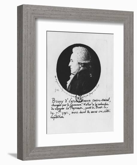 Antoine Raymond Joseph De Bruni D'Entrecasteaux-Edme Quenedey-Framed Giclee Print