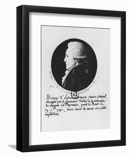 Antoine Raymond Joseph De Bruni D'Entrecasteaux-Edme Quenedey-Framed Giclee Print
