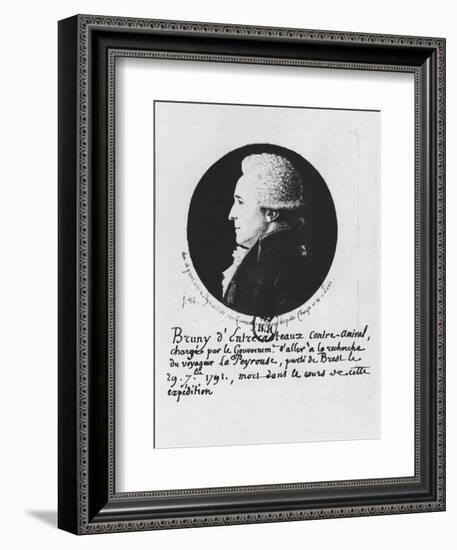 Antoine Raymond Joseph De Bruni D'Entrecasteaux-Edme Quenedey-Framed Giclee Print