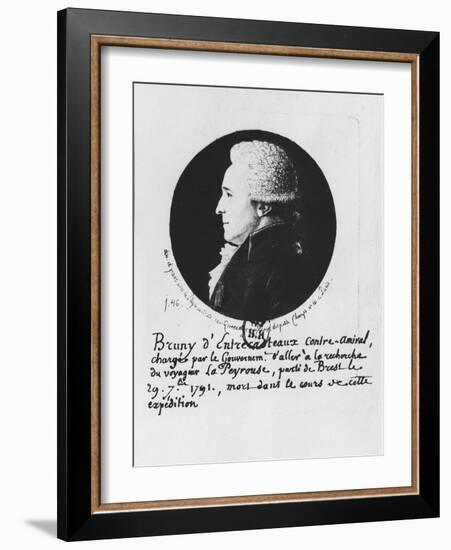 Antoine Raymond Joseph De Bruni D'Entrecasteaux-Edme Quenedey-Framed Giclee Print