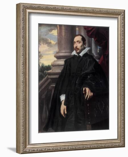 Antoine Triest, Bishop of Ghent, 1927-Sir Anthony Van Dyck-Framed Giclee Print