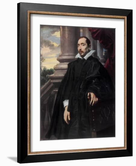 Antoine Triest, Bishop of Ghent, 1927-Sir Anthony Van Dyck-Framed Giclee Print