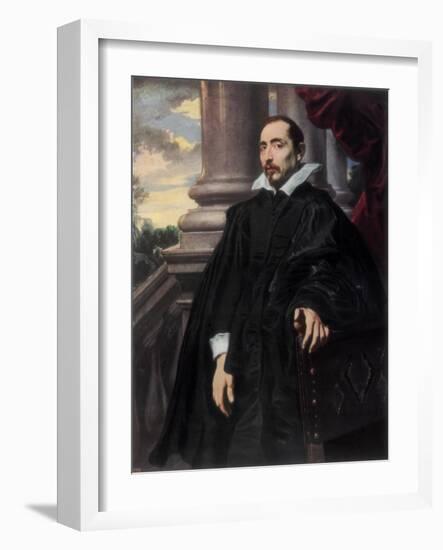 Antoine Triest, Bishop of Ghent, 1927-Sir Anthony Van Dyck-Framed Giclee Print