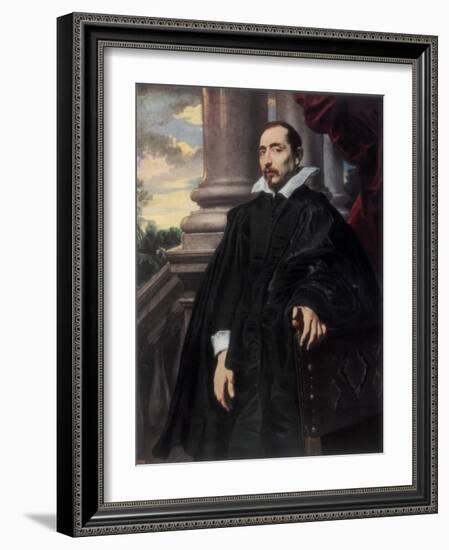 Antoine Triest, Bishop of Ghent, 1927-Sir Anthony Van Dyck-Framed Giclee Print