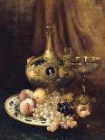 Fruits et objets d'art sur une table avec l'aiguière de François Ier-Antoine Vollon-Giclee Print