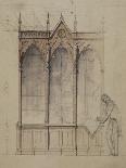 Projet partiel d'encadrement de cheminée monumentale présentant une glace-Antoine Zoegger-Giclee Print