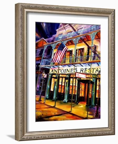 Antoines Restaurant in the French Quarter-Diane Millsap-Framed Art Print