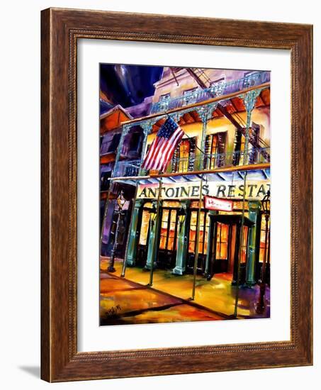 Antoines Restaurant in the French Quarter-Diane Millsap-Framed Art Print