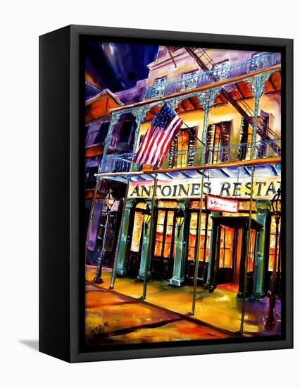 Antoines Restaurant in the French Quarter-Diane Millsap-Framed Stretched Canvas