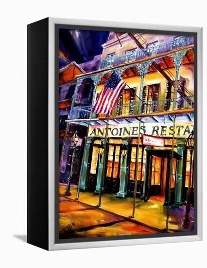 Antoines Restaurant in the French Quarter-Diane Millsap-Framed Stretched Canvas