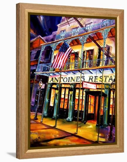 Antoines Restaurant in the French Quarter-Diane Millsap-Framed Stretched Canvas