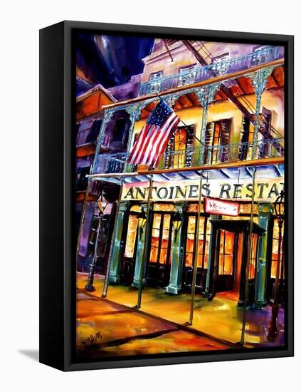 Antoines Restaurant in the French Quarter-Diane Millsap-Framed Stretched Canvas