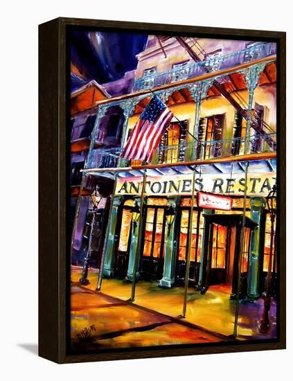 Antoines Restaurant in the French Quarter-Diane Millsap-Framed Stretched Canvas