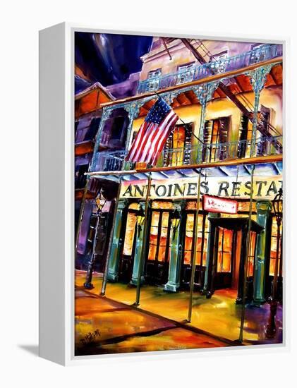 Antoines Restaurant in the French Quarter-Diane Millsap-Framed Stretched Canvas